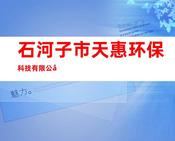 石河子市天惠环保科技有限公司